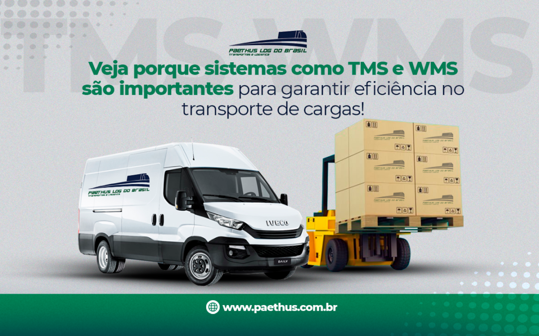 Veja porque sistemas como TMS e WMS são importantes para garantir eficiência no transporte de cargas