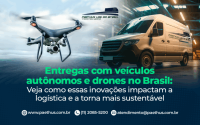 Entregas com veículos autônomos e drones no Brasil: Veja como essas inovações impactam a logística e a torna mais sustentável